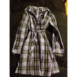 Gymboree cowgirls at heart plaid dress 6